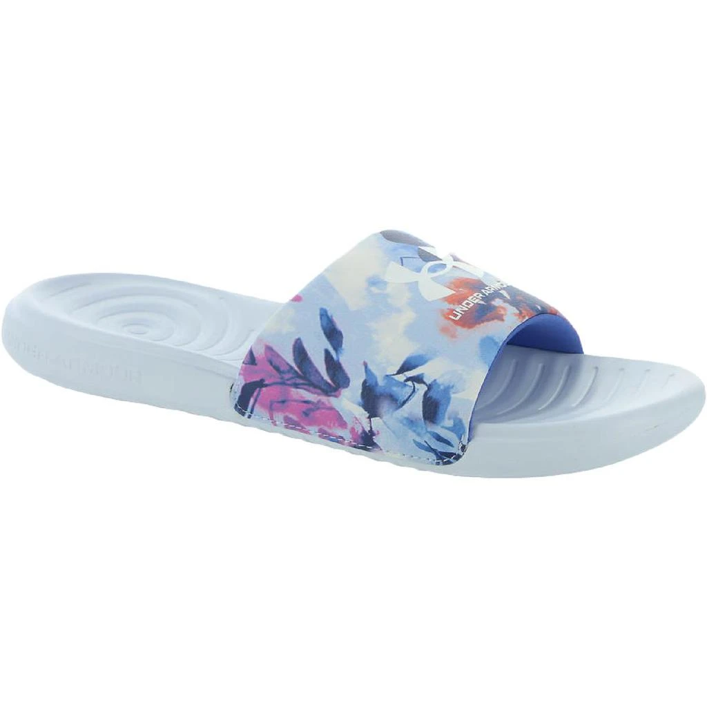 商品Under Armour|Under Armour Womens Ansa Flat Printed Pool Slides,价格¥122,第1张图片