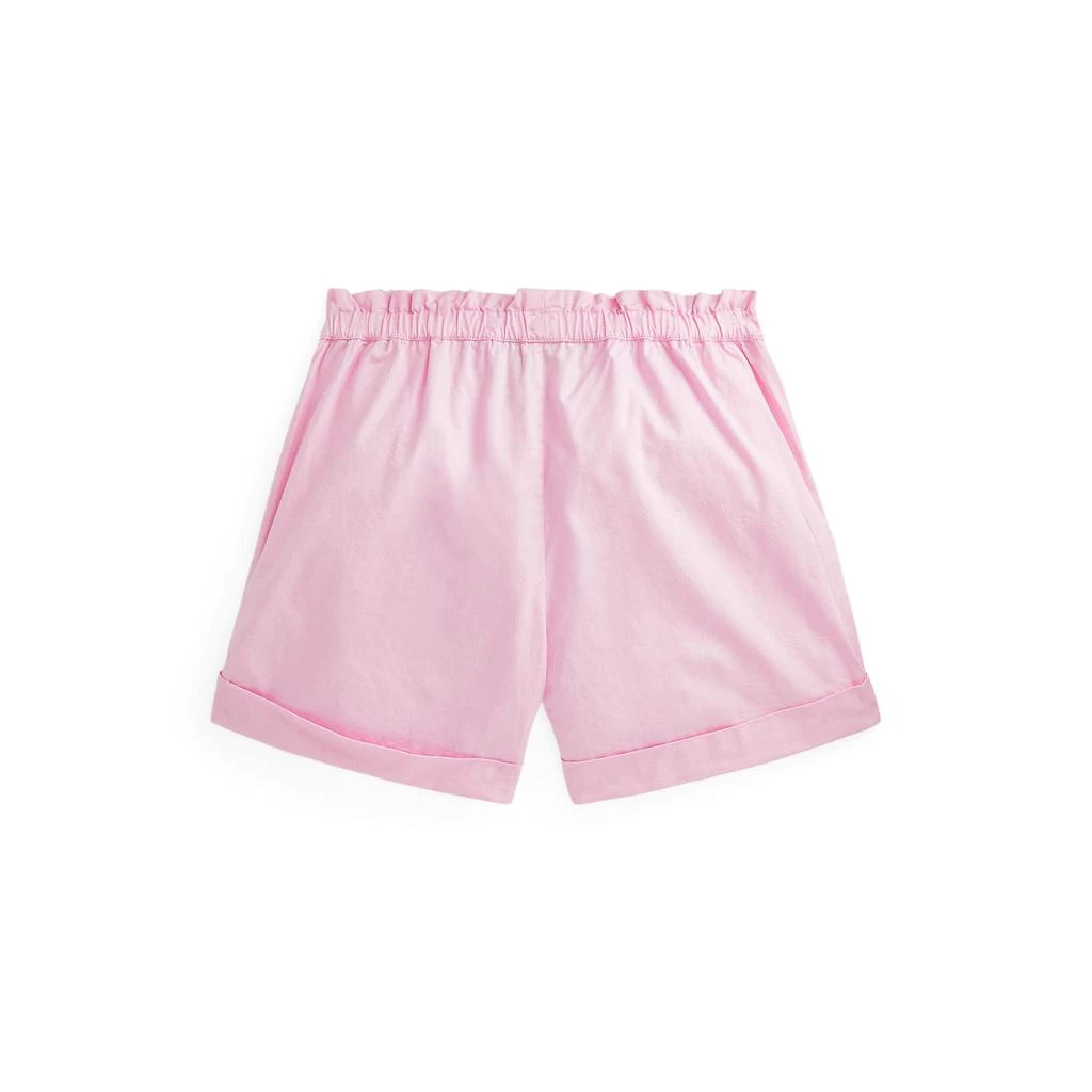 商品Ralph Lauren|Cotton Twill Paperbag Shorts (Big Kids),价格¥234,第2张图片详细描述