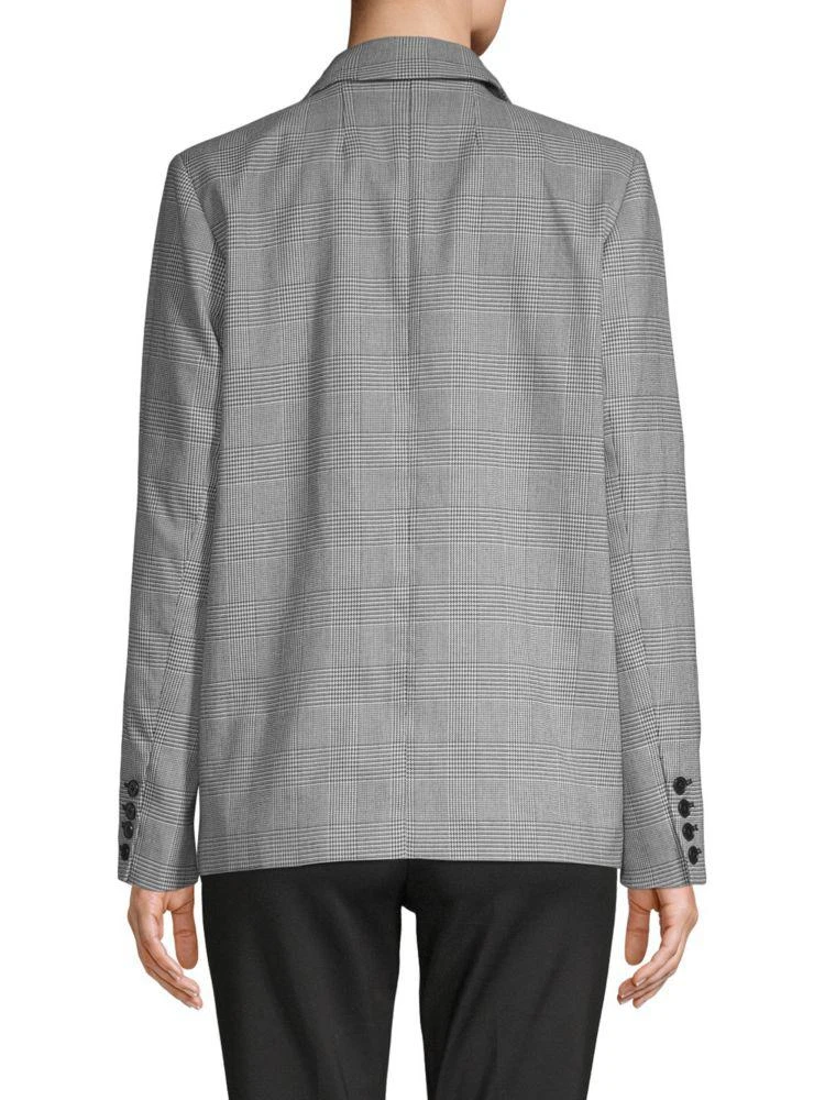 商品Pure Navy|Double-Breasted Houndstooth Blazer,价格¥277,第2张图片详细描述