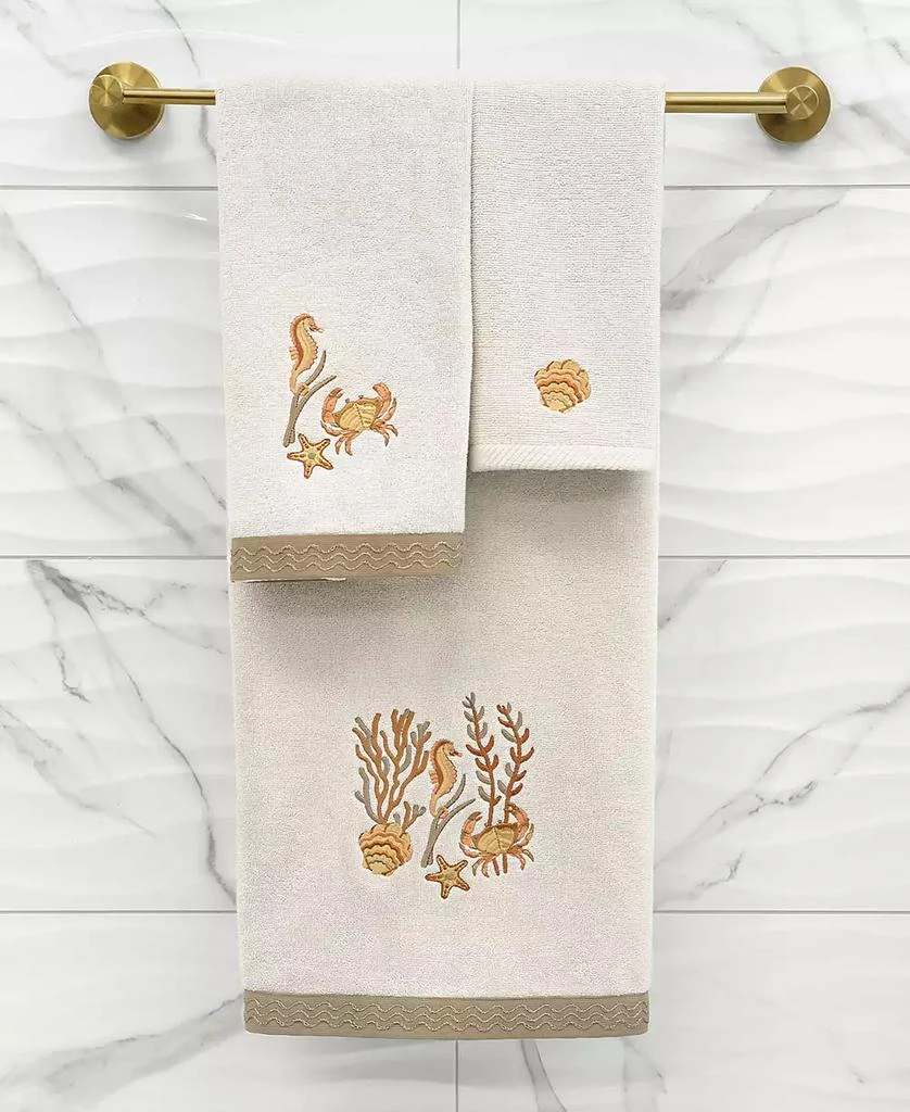 商品Linum Home Textiles|Turkish Cotton Aaron Embellished 3-Pc. Bath Towel Set,价格¥260,第5张图片详细描述