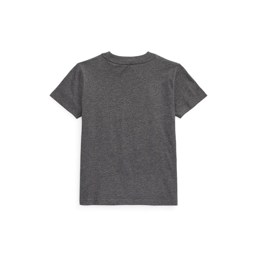 Little Boys Jersey Crewneck T-shirt商品第2张图片规格展示