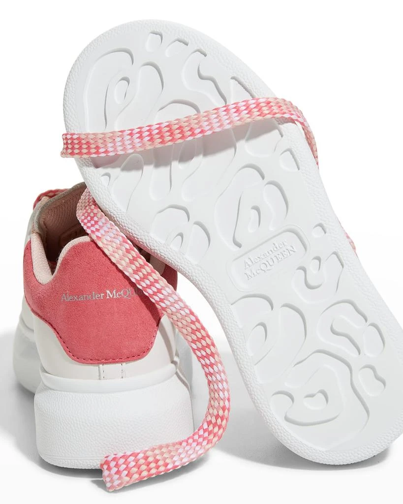 商品Alexander McQueen|Girl's Oversized Leather Sneakers, Toddlers/Kids,价格¥928,第5张图片详细描述