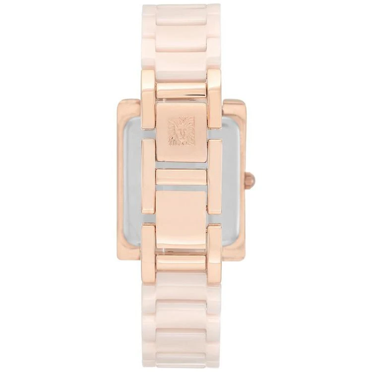 商品Anne Klein|Women's Light Pink Ceramic Bracelet Watch 28x35mm AK-2952LPRG,价格¥408,第2张图片详细描述