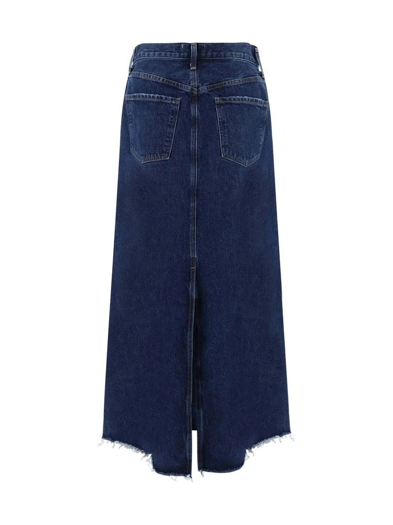 商品AGOLDE|AGOLDE Hilla A-Line Denim Skirt,价格¥1127,第2张图片详细描述