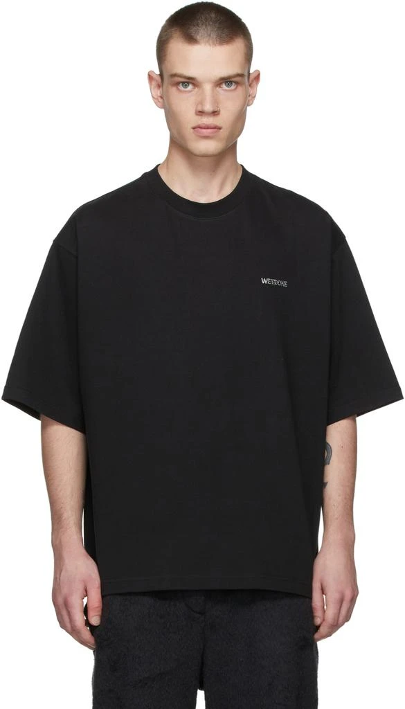 商品We11done|Black Back Logo T-Shirt,价格¥1224,第1张图片