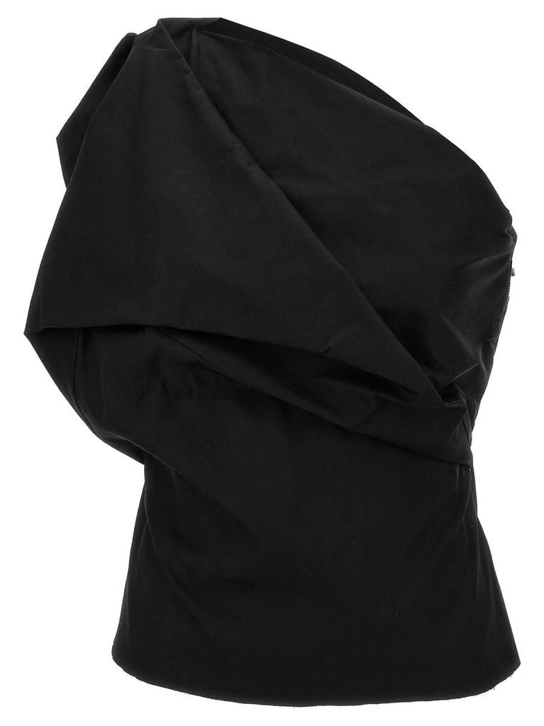 商品Rick Owens|RICK OWENS 'Claudia' One-shoulder bustier top,价格¥4266,第1张图片