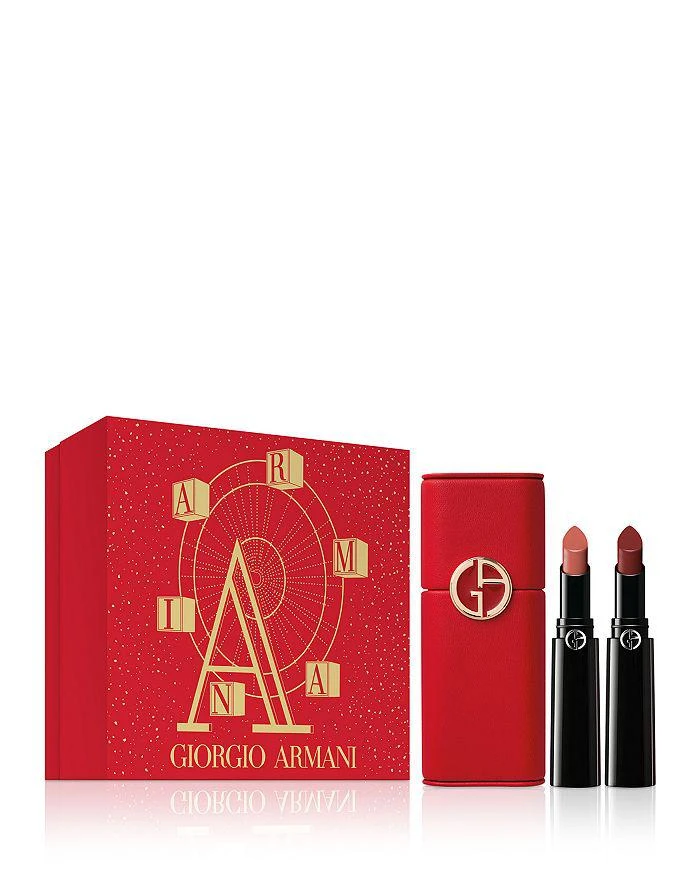 商品Armani|Lip Power Holiday Duo Long-Lasting Satin Lipstick Gift Set ($78 value),价格¥389,第1张图片