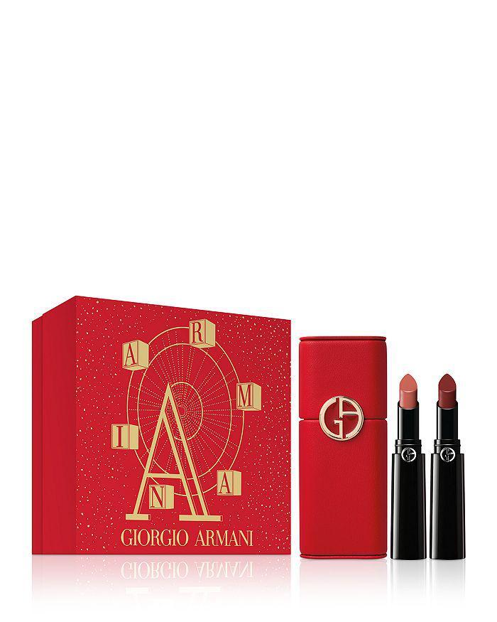 商品Armani|Lip Power Holiday Duo Long-Lasting Satin Lipstick Gift Set ($78 value),价格¥383,第1张图片