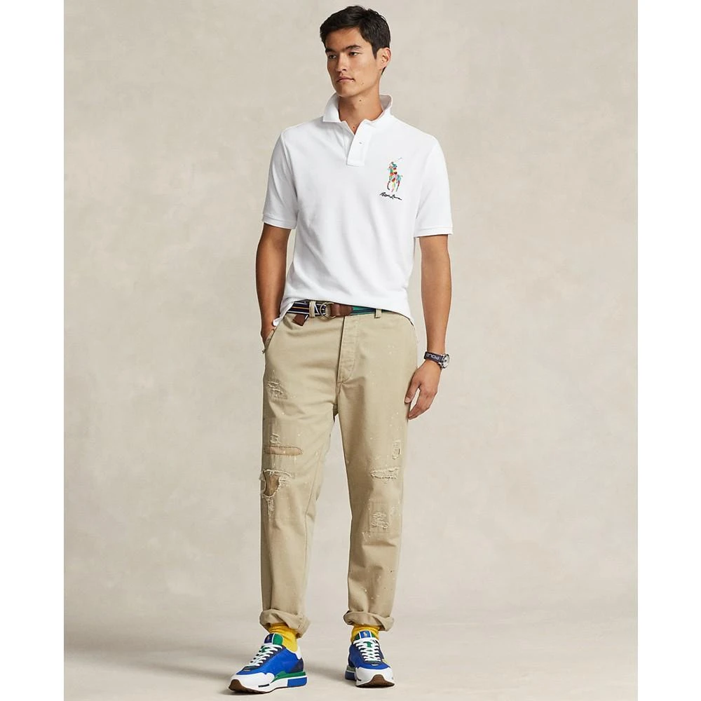 商品Ralph Lauren|Men's Custom Slim Fit Polo Shirt,价格¥486,第4张图片详细描述