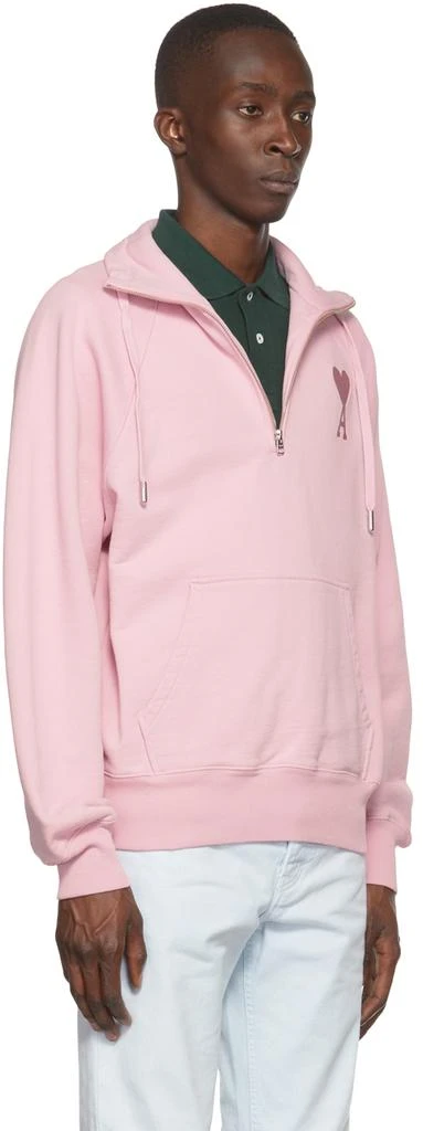 商品AMI|Pink Ami de Cœur Sweatshirt,价格¥1135,第2张图片详细描述