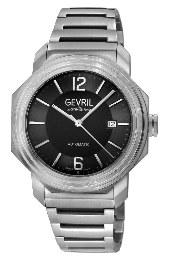 商品Gevril|Roosevelt Automatic Bracelet Watch, 43mm,价格¥4627,第1张图片