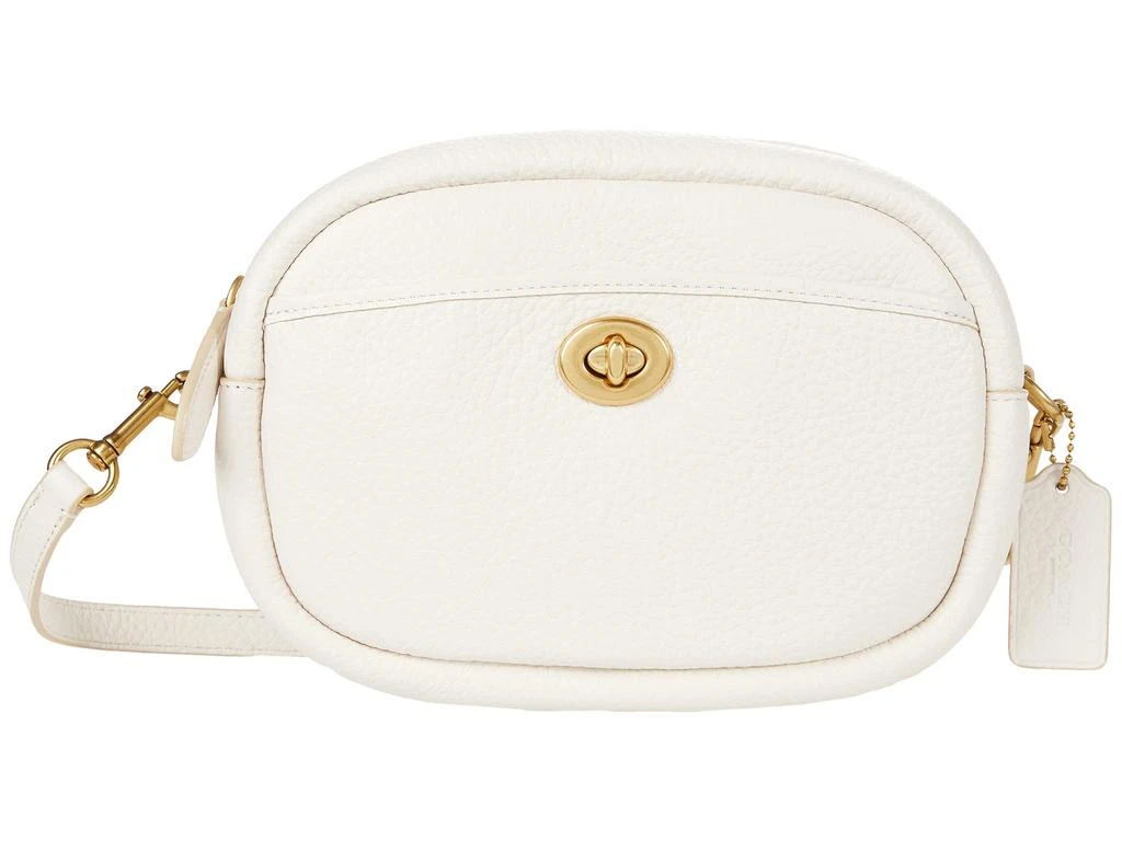 商品Coach|Soft Pebble Leather Camera Bag with Leather Strap,价格¥1474,第1张图片