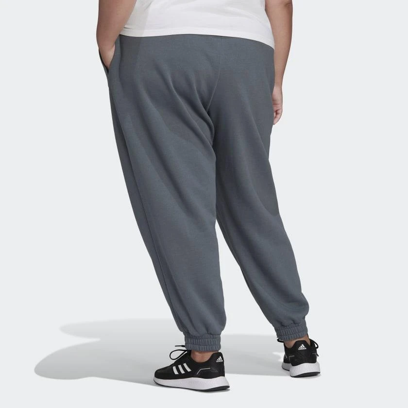 商品Adidas|Women's adidas Essentials Studio Fleece Pants (Plus Size),价格¥252,第2张图片详细描述