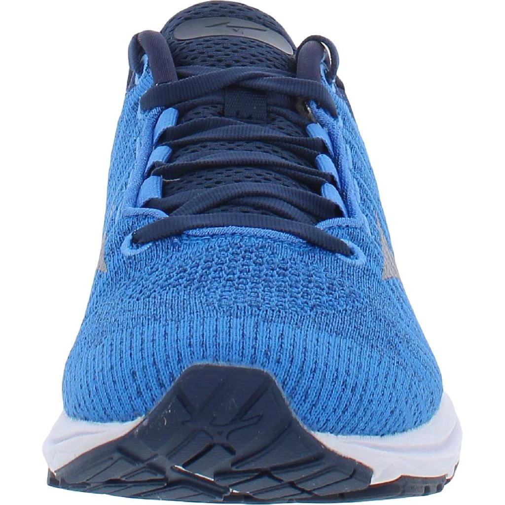 商品Mizuno|Mizuno Mens Rider Waveknit 3 Fitness Running Running Shoes,价格¥222,第4张图片详细描述