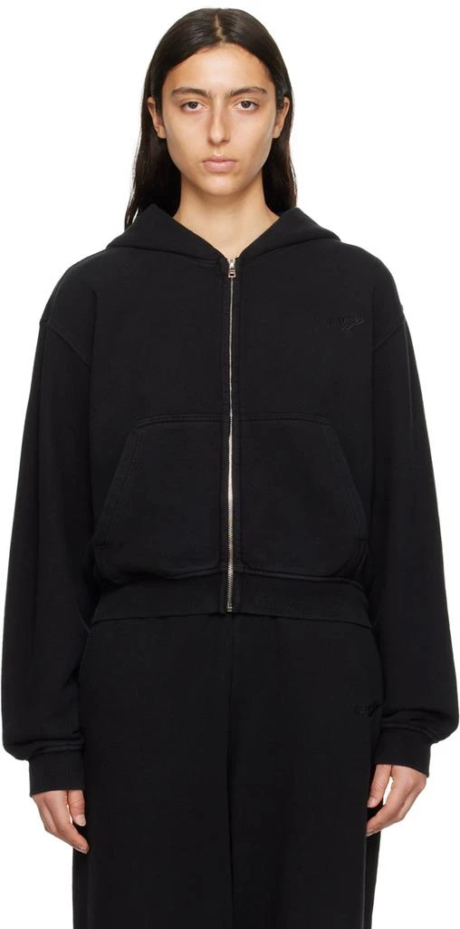 商品We11done|Black Washed Hoodie,价格¥2361,第1张图片