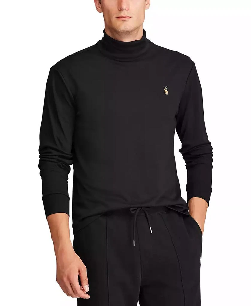 商品Ralph Lauren|Men's Soft Cotton Turtleneck,价格¥515,第3张图片详细描述
