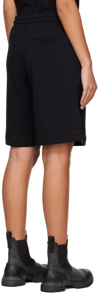 商品Ganni|Black Software Drawstring Shorts,价格¥578,第3张图片详细描述