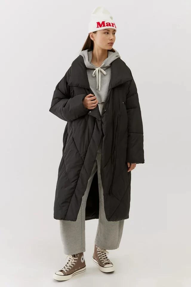 商品Urban Outfitters|UO Marjorie Longline Puffer Jacket,价格¥535,第1张图片