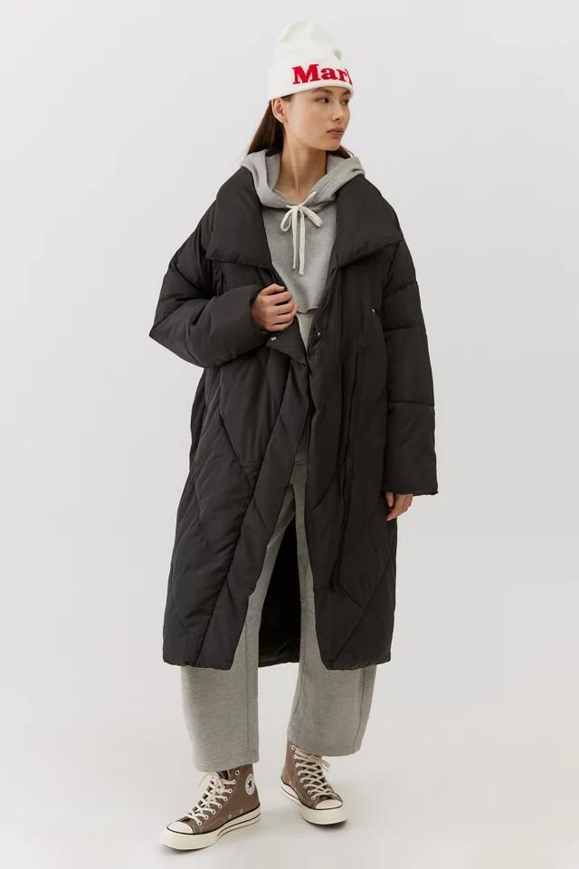 商品Urban Outfitters|UO Marjorie Longline Puffer Jacket,价格¥1096,第3张图片详细描述