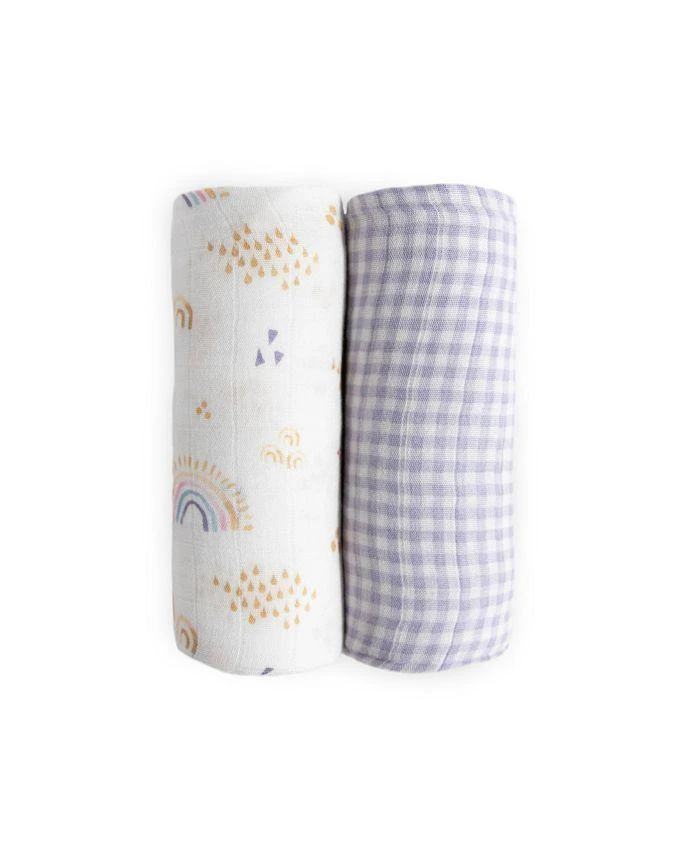 Unisex Deluxe Muslin Swaddles, 2 Pack - Baby 商品