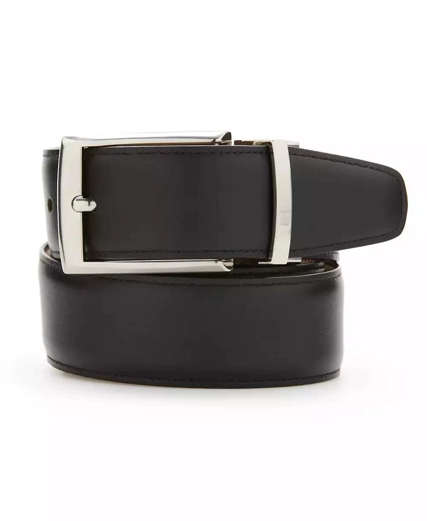 商品Perry Ellis|Perry Ellis Men's Tan Leather Reversible Belt,价格¥136,第2张图片详细描述