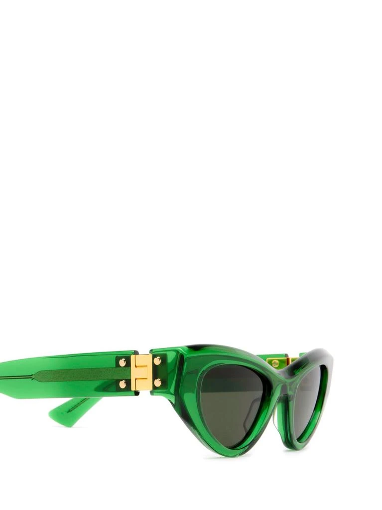 商品Bottega Veneta|Bottega Veneta Eyewear Straight Arm Cat-Eye Frame Sunglasses,价格¥2978,第3张图片详细描述