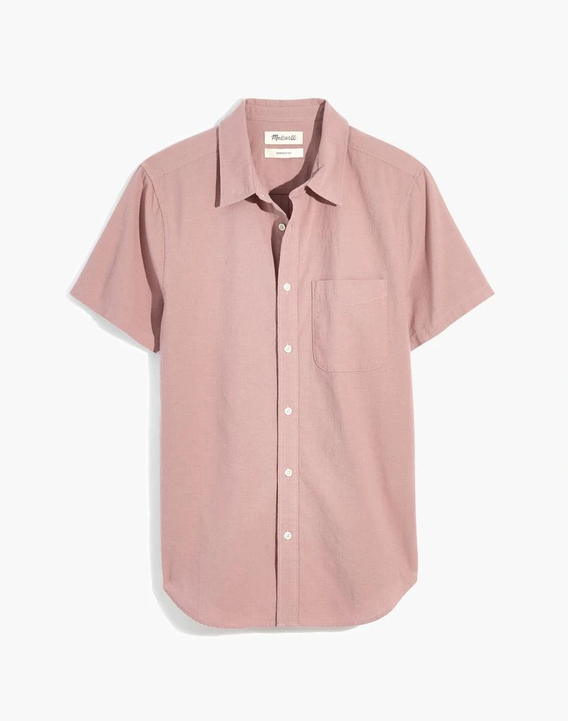 商品Madewell|Crinkle Cotton Perfect Short-Sleeve Shirt,价格¥391,第1张图片