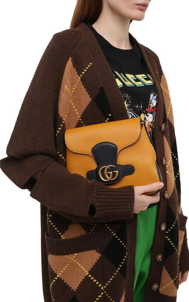 商品Gucci|Small Messenger with Double GG Bag,价格¥20311,第2张图片详细描述