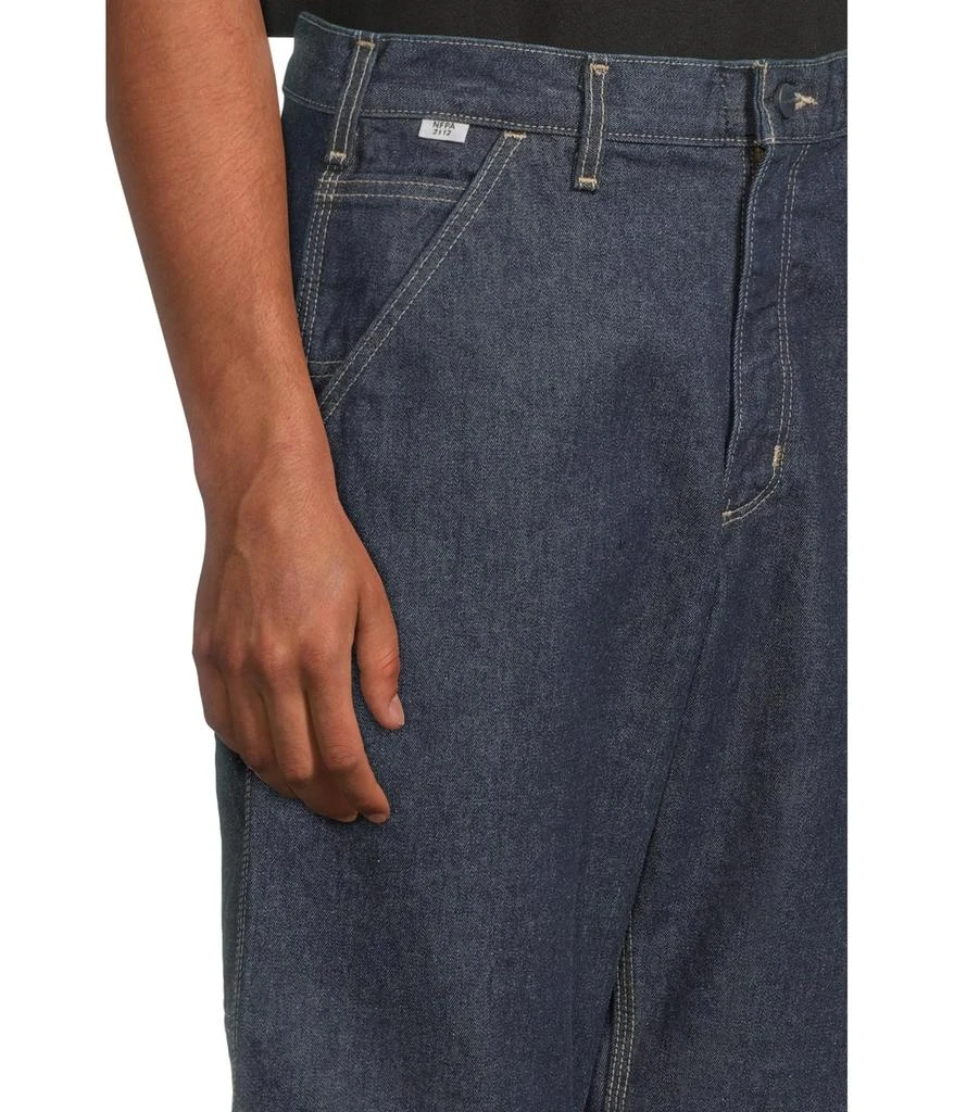 商品Carhartt|Flame-Resistant (FR) Signature Denim Dungarees,价格¥621,第4张图片详细描述