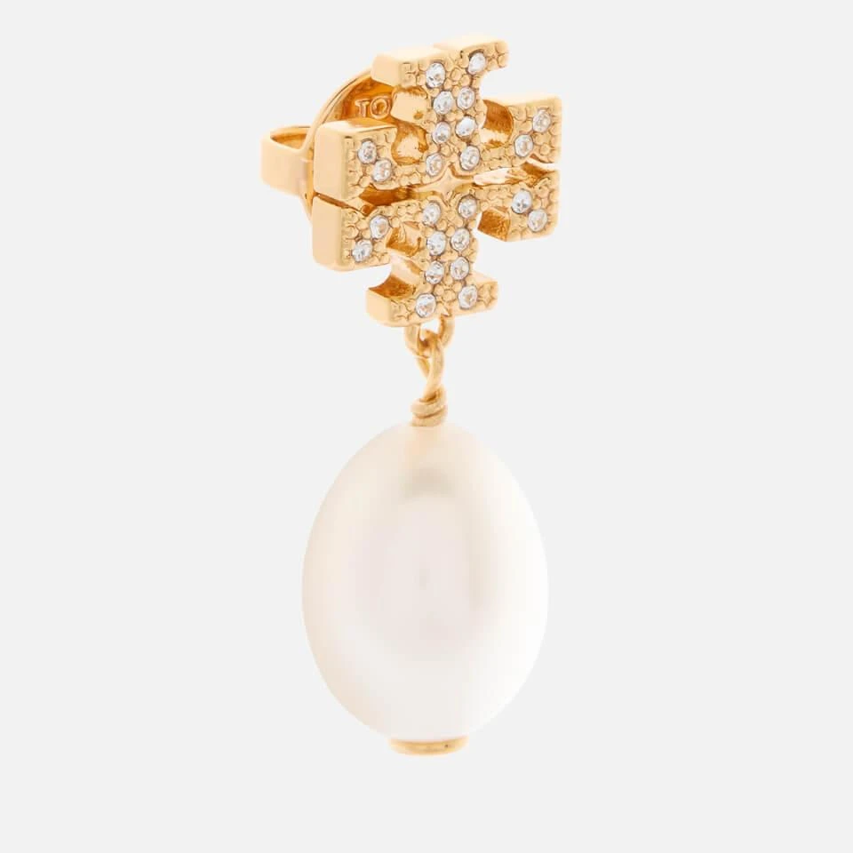 商品Tory Burch|Tory Burch Kira 18K Gold-Plated Pearl Earrings,价格¥1097,第2张图片详细描述