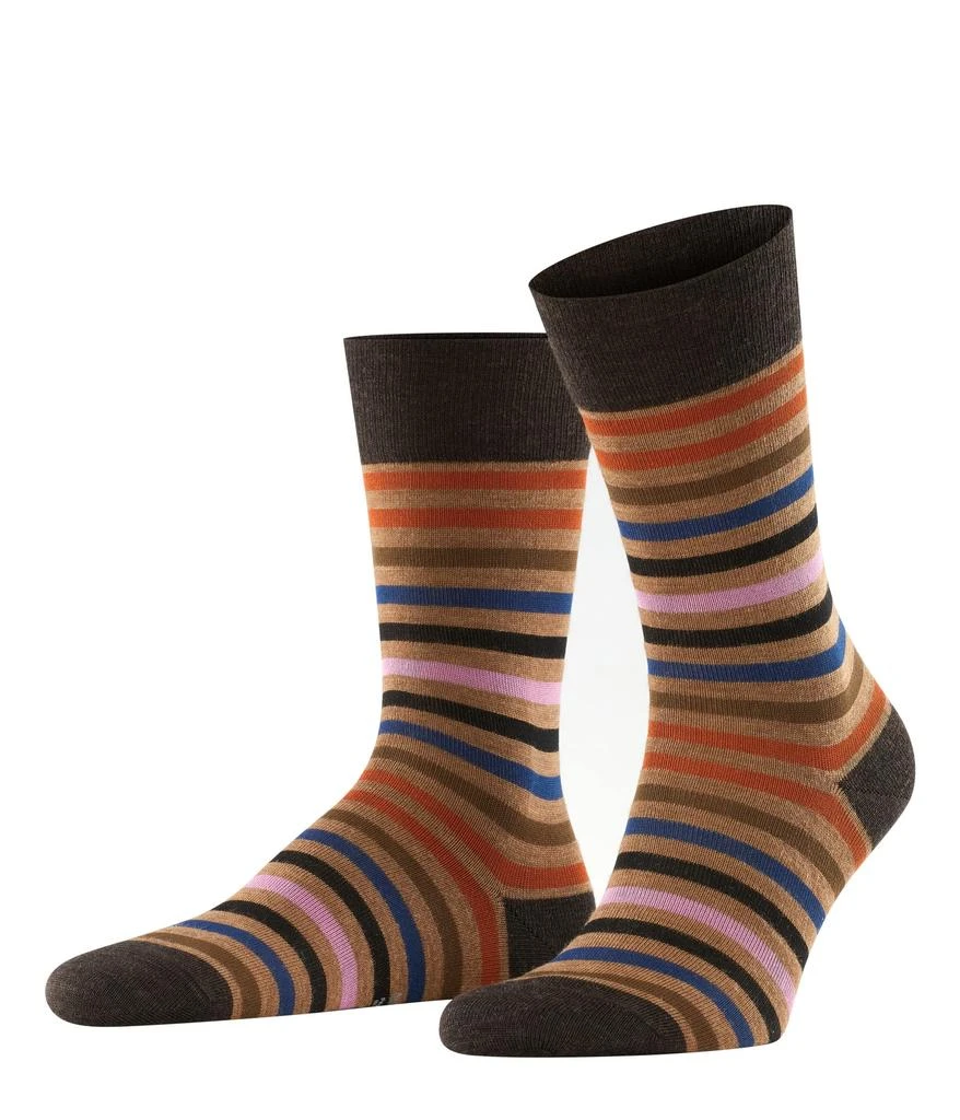 商品FALKE|Tinted Stripe Socks,价格¥211,第1张图片