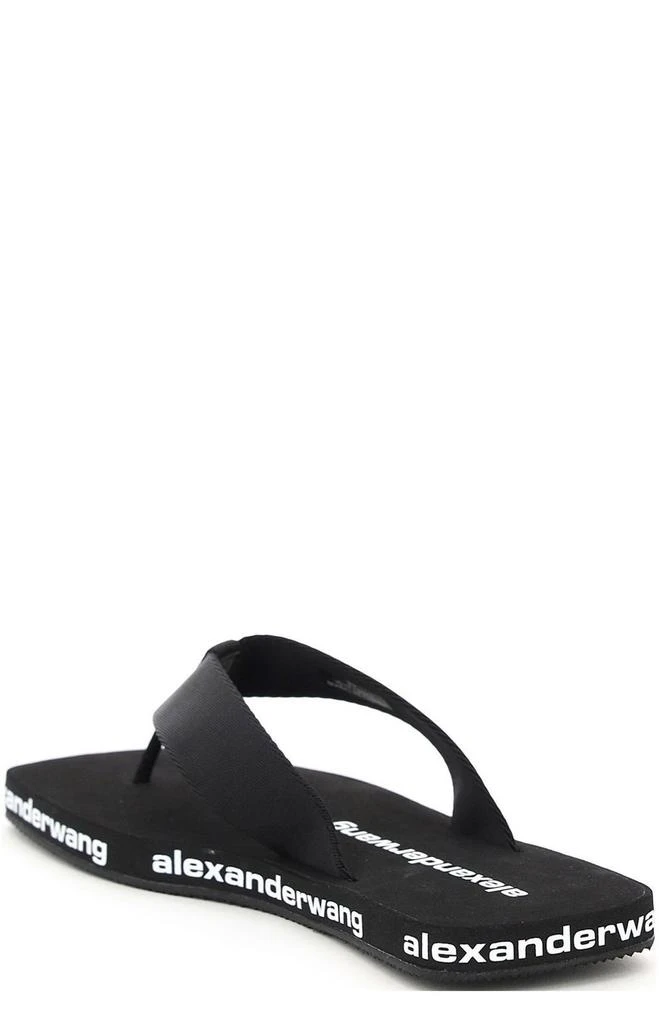 商品Alexander Wang|Alexander Wang Logo Printed Flip Flops,价格¥927,第2张图片详细描述