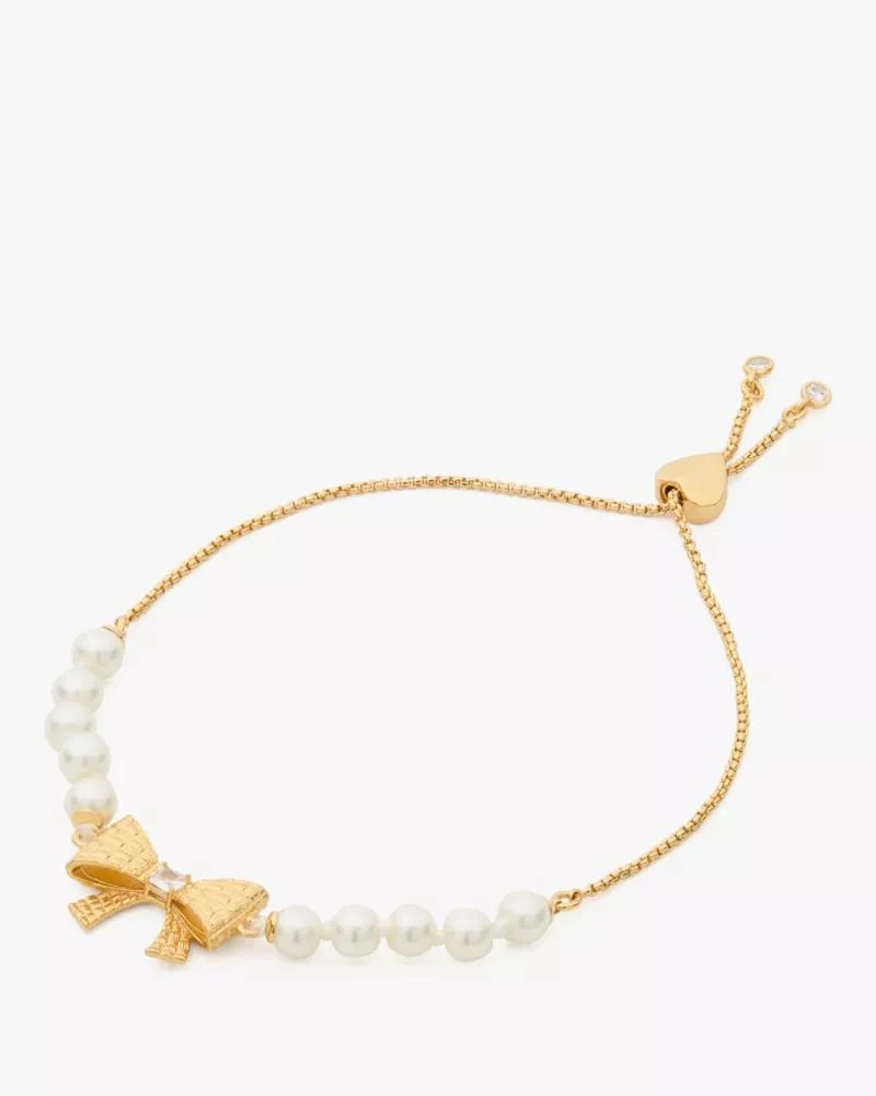 商品Kate Spade|Wrapped In A Bow Slider Bracelet,价格¥223,第1张图片