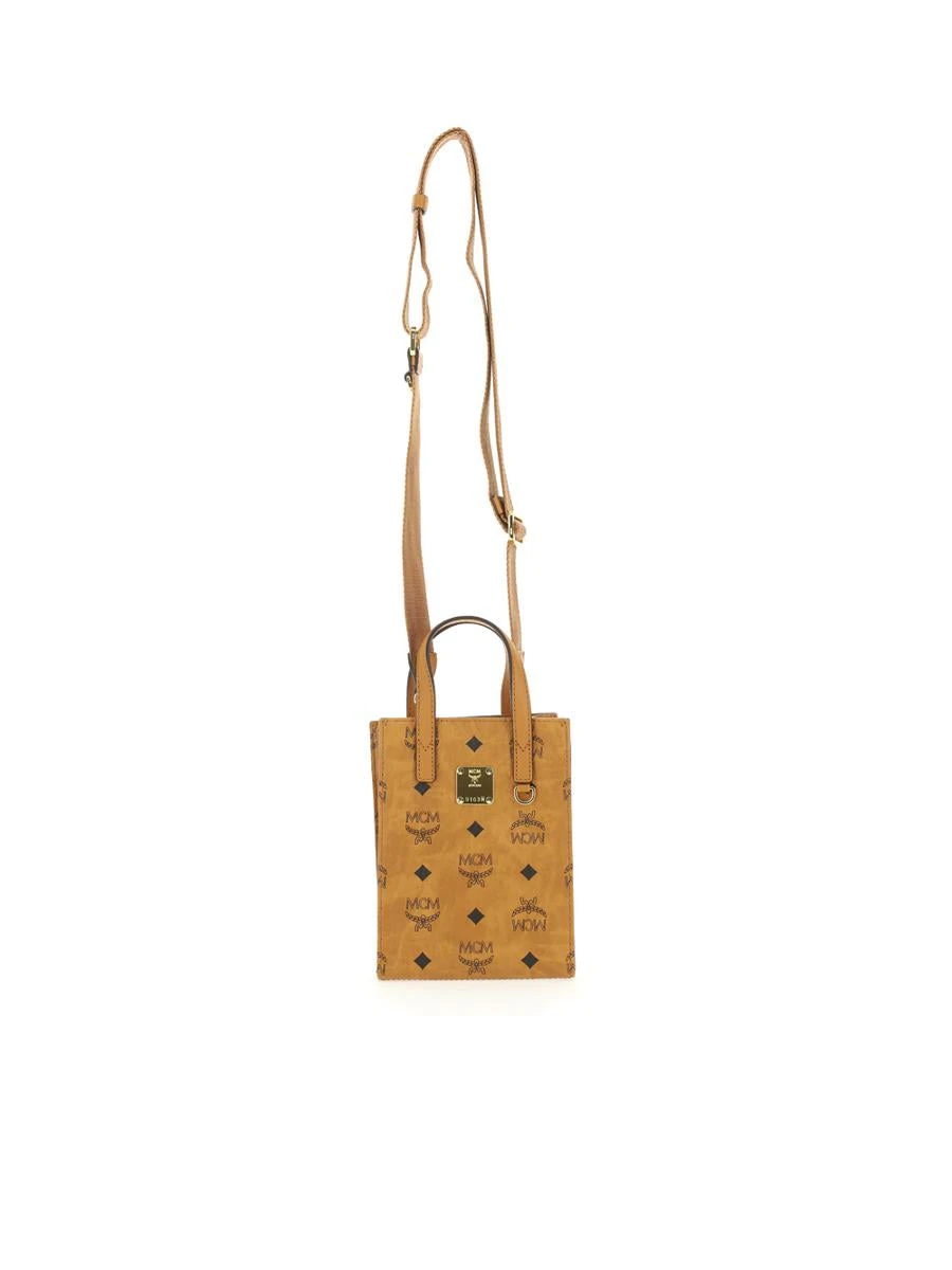 商品【商品预售7天】 MCM|MCM 女士斜挎包 MMTCSKC02000CO 酒红色,价格¥3567,第3张图片详细描述
