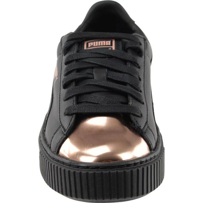 商品Puma|Basket Platform Metallic运动鞋,价格¥262,第5张图片详细描述