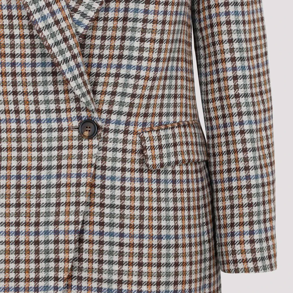 商品Brunello Cucinelli|BRUNELLO CUCINELLI  HOUNDSTOOTH PATTERN JACKET,价格�¥16560,第4张图片详细描述