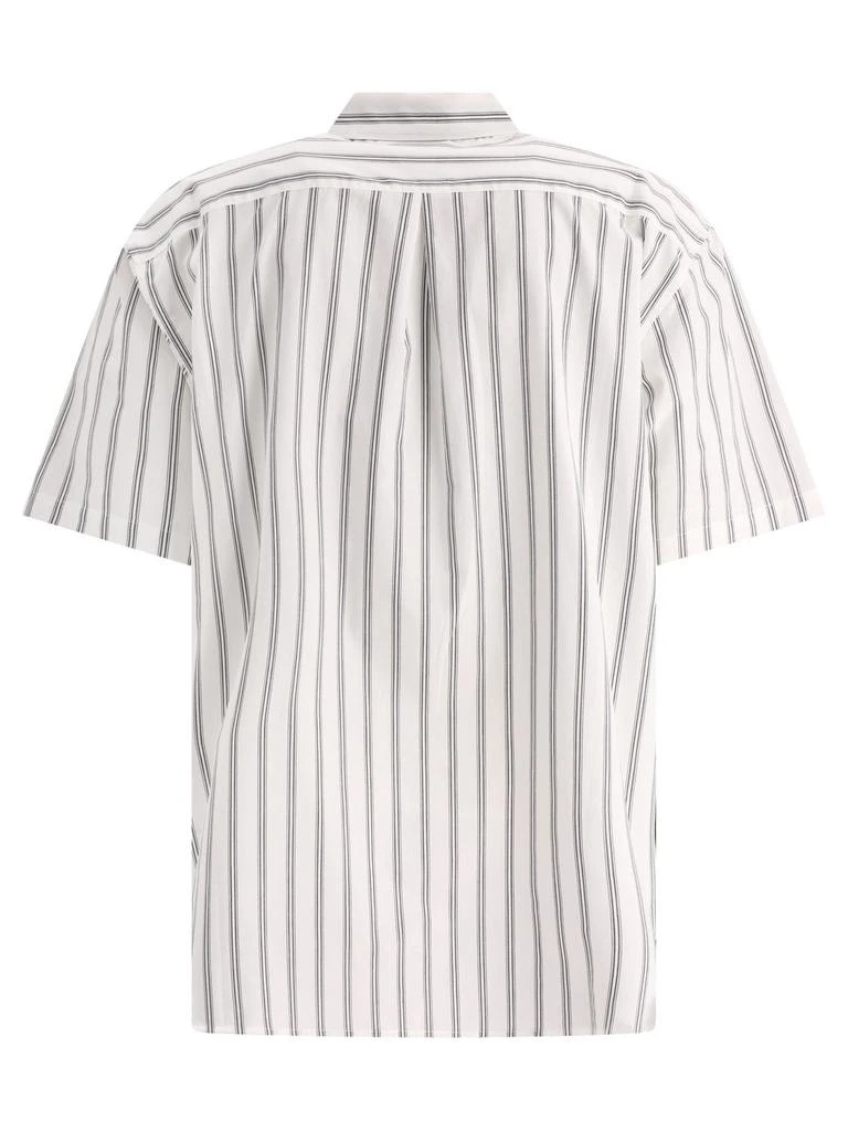 商品STUSSY|Stüssy Logo-Embroidered Striped Shirt,价格¥1109,第2张图片详细描述