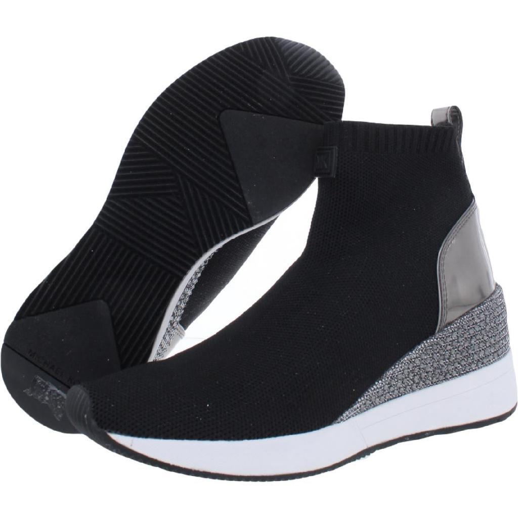 商品Michael Kors|MICHAEL Michael Kors Womens Skyler Lifestyle Slip On High-Top Sneakers,价格¥929,第4张图片详细描述