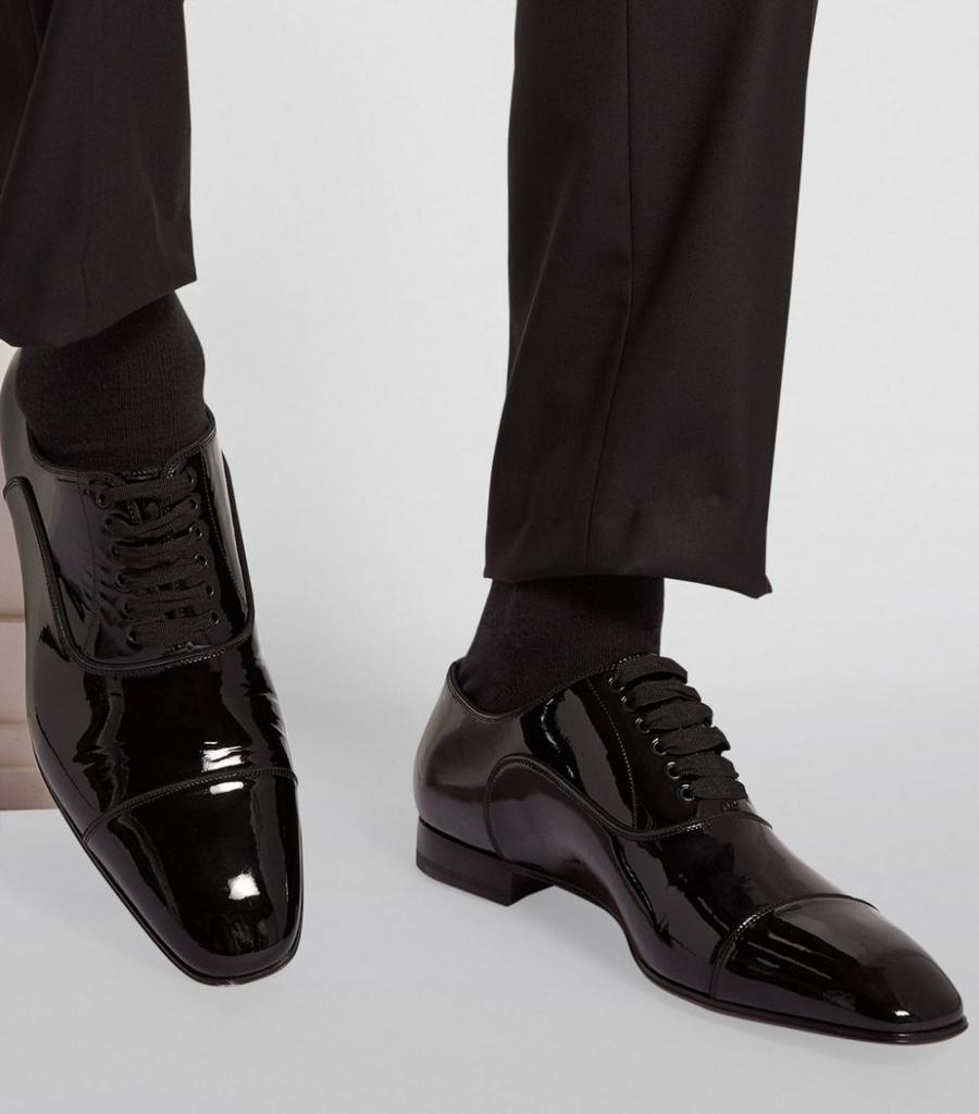 Greggo Patent Leather Oxford Shoes商品第5张图片规格展示