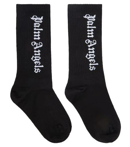 商品Palm Angels|Logo棉质混纺袜子,价格¥215,第1张图片