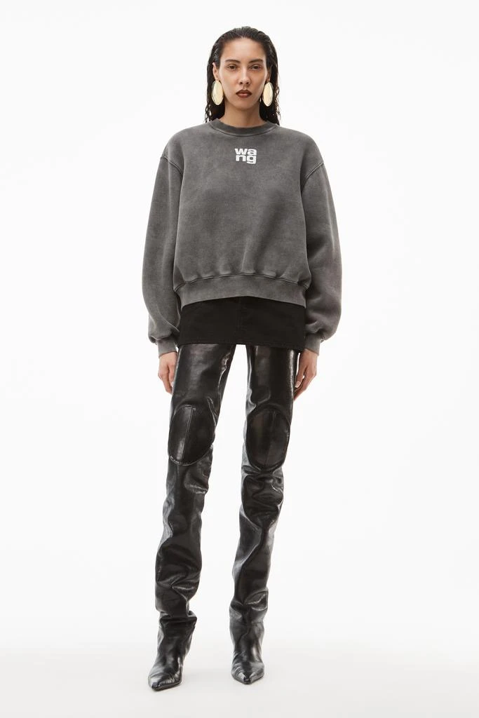 PUFF LOGO CREW SWEATSHIRT IN TERRY 商品