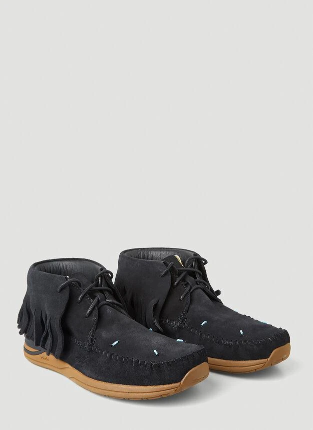 商品VisVim|Shaman Folk Boots in Black,价格¥8528,第2张图片详细描述