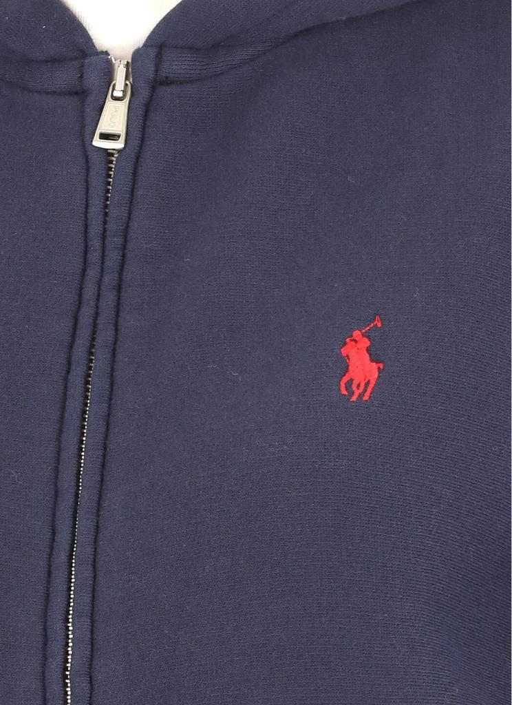 商品Ralph Lauren|Polo Ralph Lauren Logo Embroidered Zip-Up Hoodie,价格¥824,第5张图片详细描述