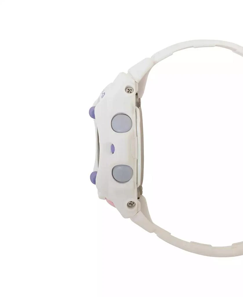 商品G-Shock|G-Shock Women's Digital White Resin Watch 42.6mm, BG169PB-7,价格¥666,第2张图片详细描述