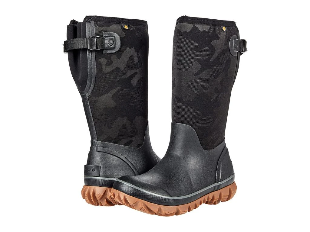 商品Bogs|Whiteout Tonal Camo Adjustable Calf,价格¥1202,第1张图片