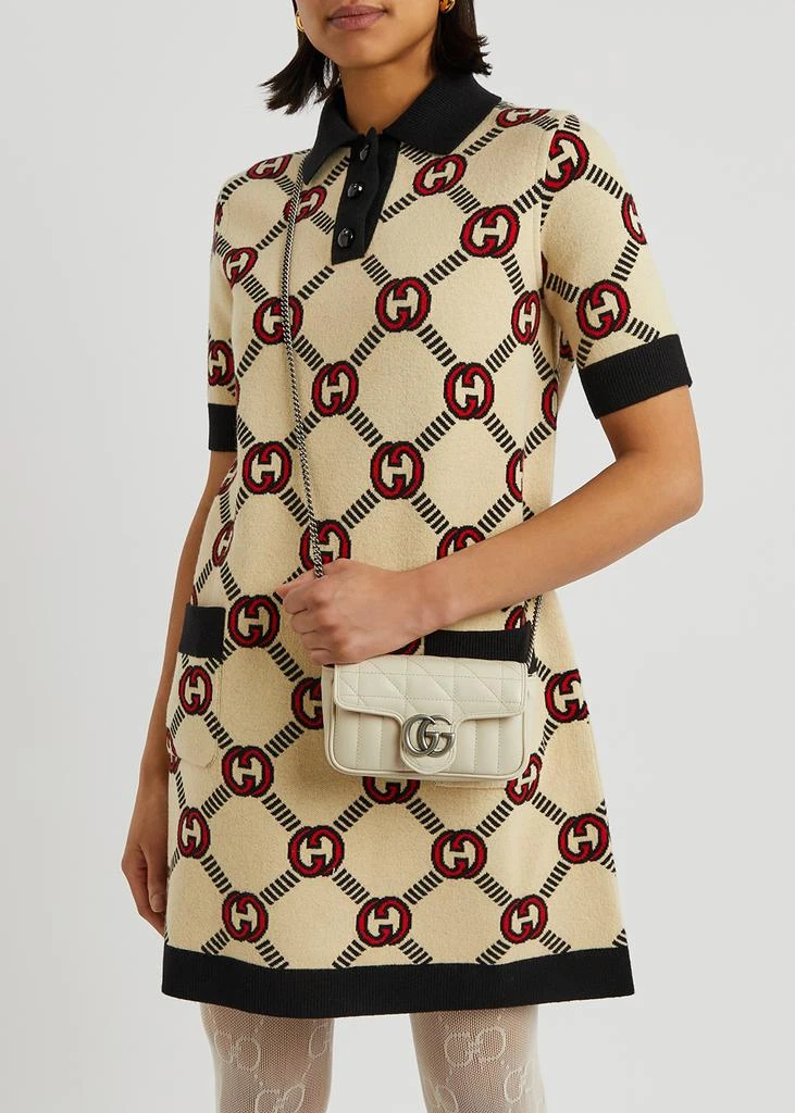 商品Gucci|GG Marmont super mini leather cross-body bag,价格¥8455,第5张图片详细描述