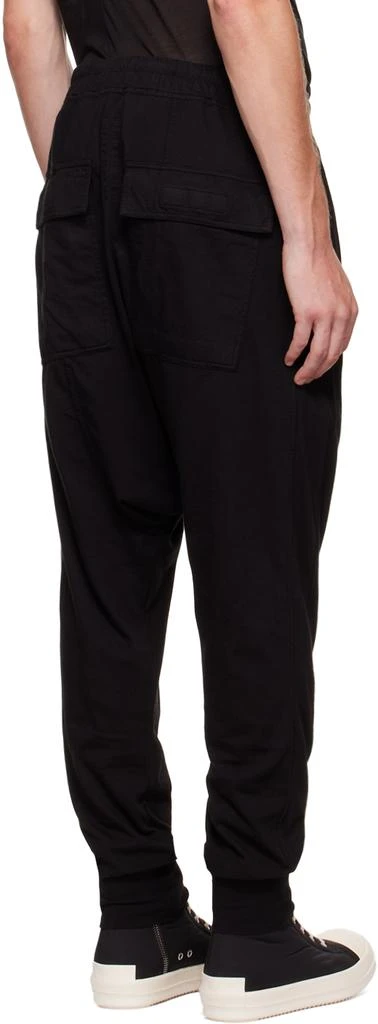 商品Rick Owens|Black Prisoner Lounge Pants,价格¥1825,第3张图片详细描述