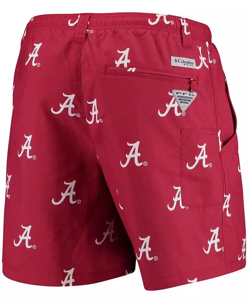 商品Columbia|Men's Crimson Alabama Crimson Tide Backcast II Omni-Shade Hybrid Shorts,价格¥277,第2张图片详细描述