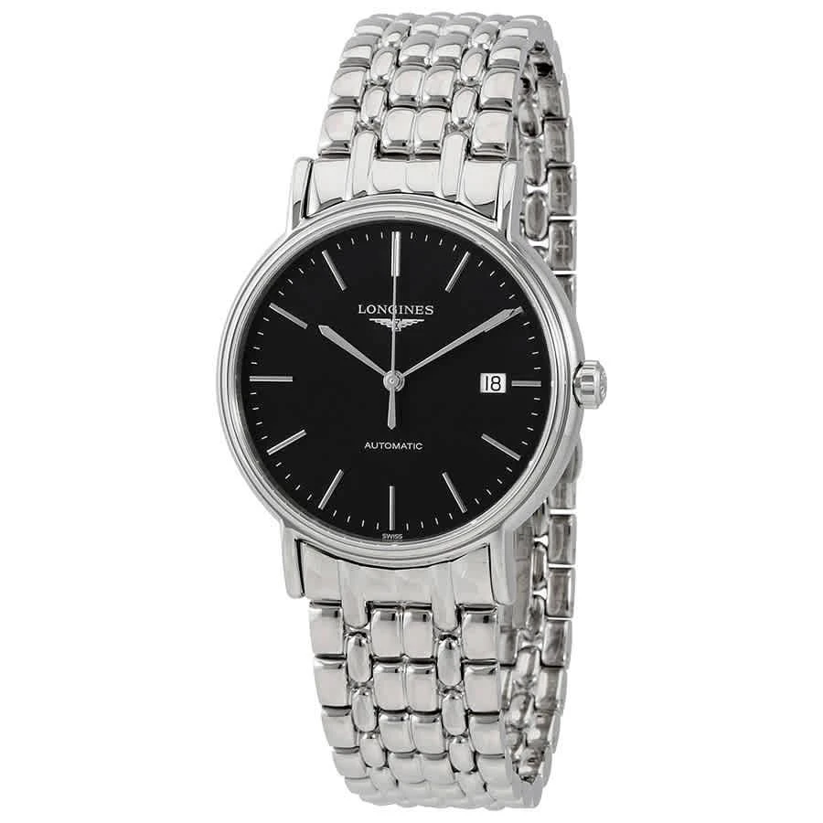 商品Longines|Presence  Automatic Black Dial Men's Watch L49214526,价格¥7484,第1张图片
