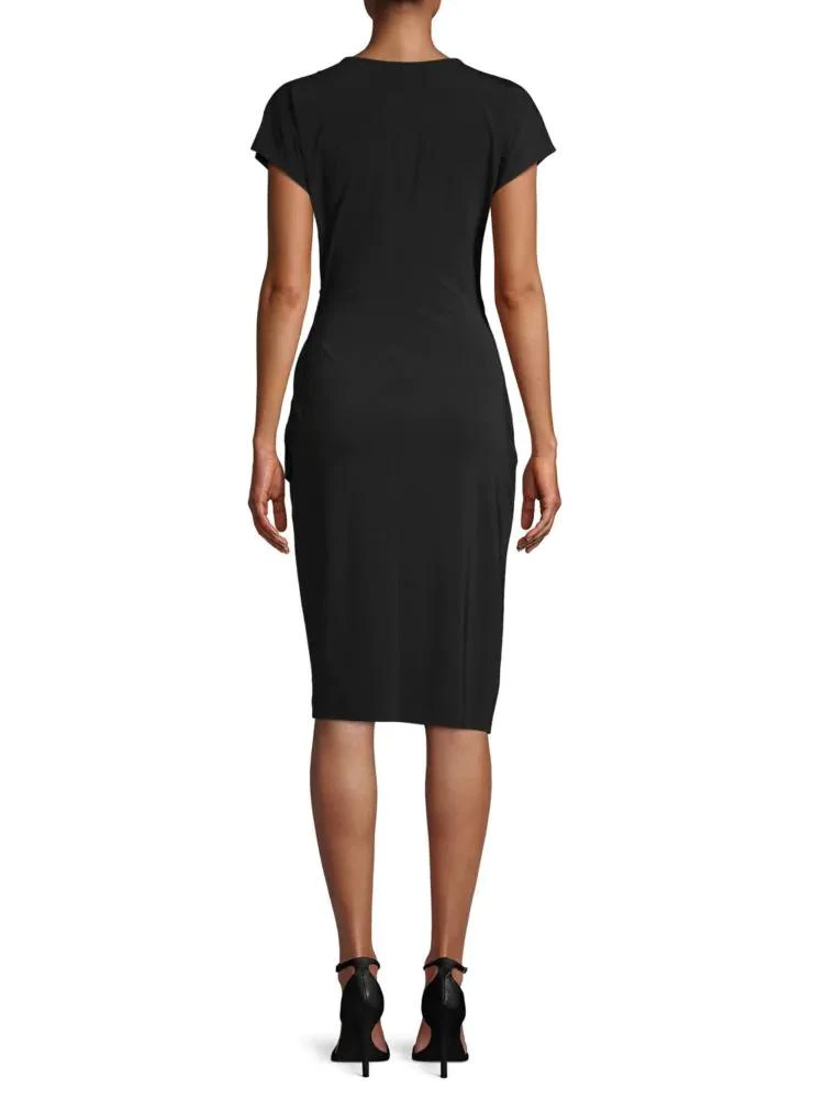 商品Lafayette 148 New York|Side Ruffle Knee-Length Dress,价格¥3545,第2张图片详细描述
